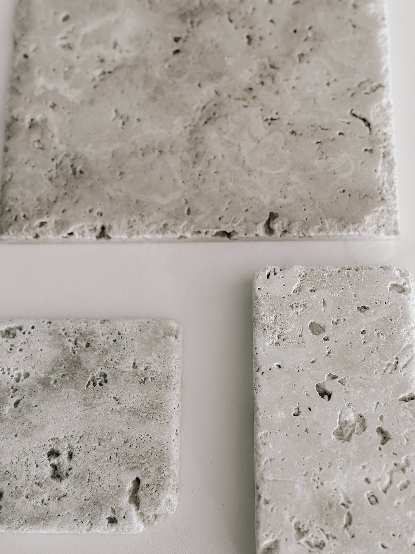 Tumbled Travertine Tray / Riser