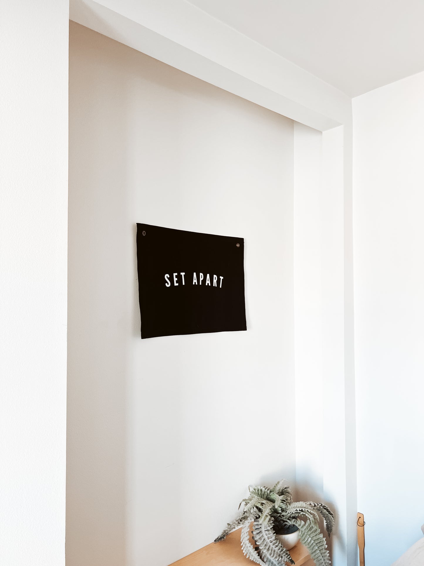 Wall Flag - Set Apart