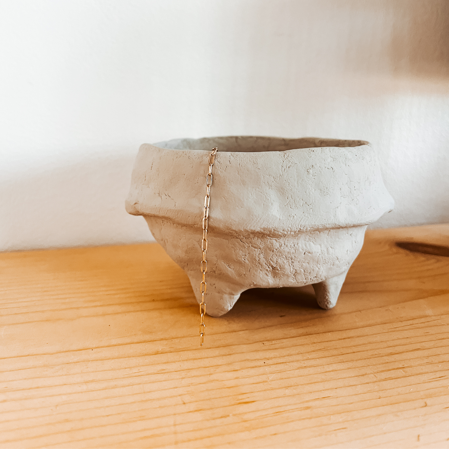 Paper Mache Bowl - Grey