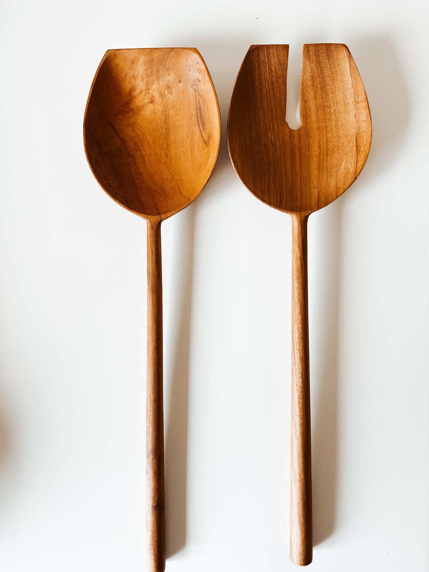 Teak Salad Servers