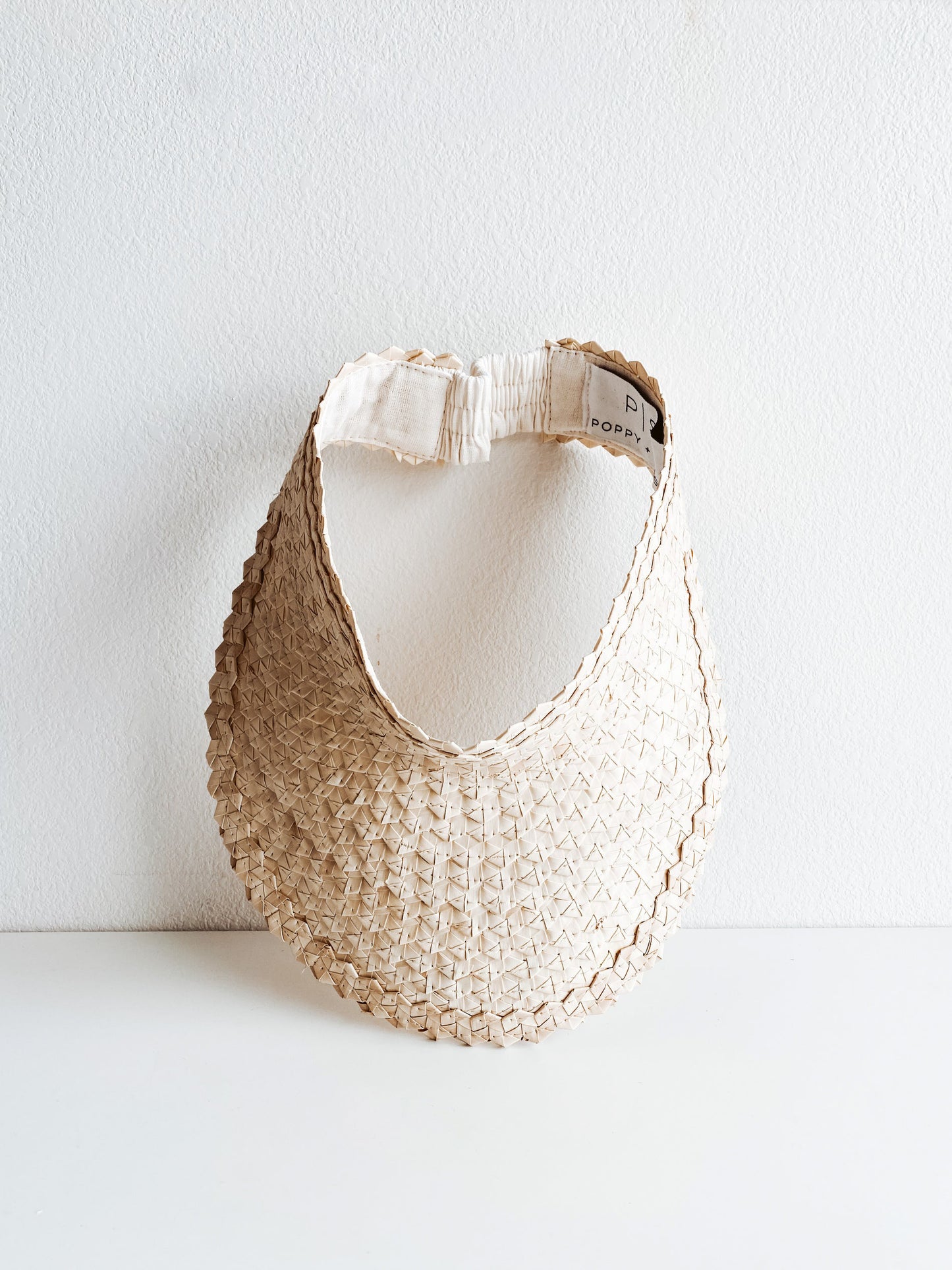 Straw Visor - Natural