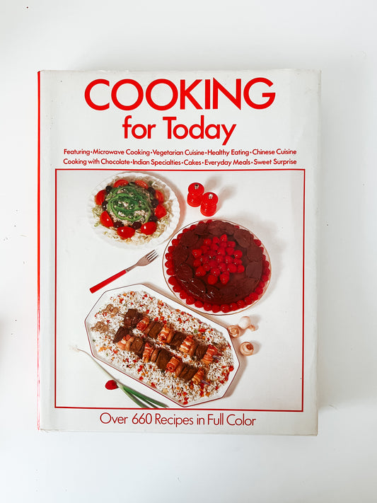 Vintage Coffee Table Cook Book - 1985