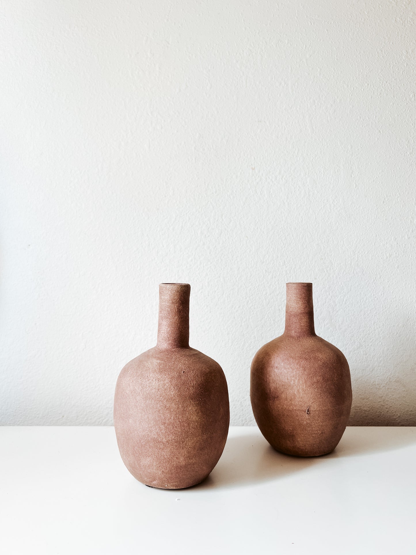 Taupe Terracotta Vase