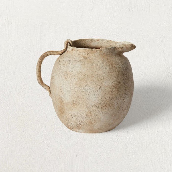 Eleanor Off-White Ceramic Jug